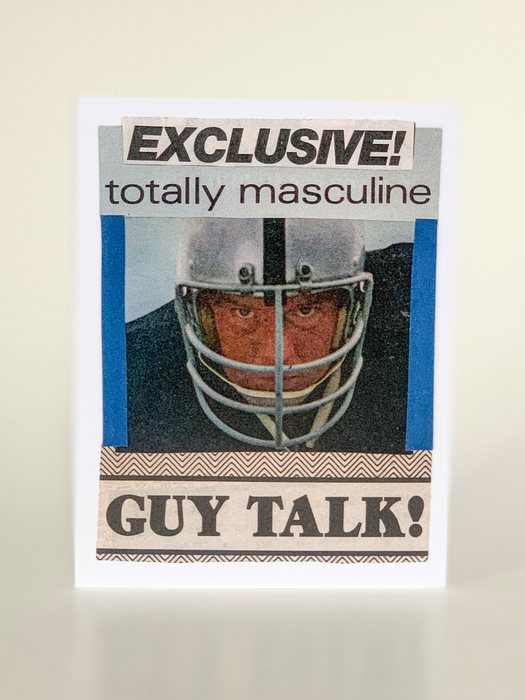 Exclusive! Totally Masculine Guy Talk